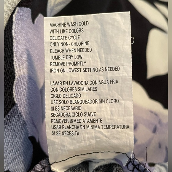 Vintage Floral A-Line Midi Skirt - Picture 5 of 5